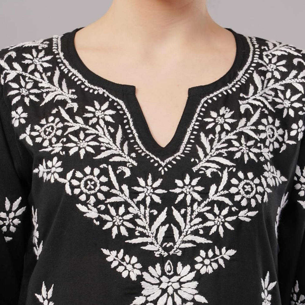 2-Pack Cotton Short Kurtis | Summer Cotton Bliss | 3/4 Sleeve