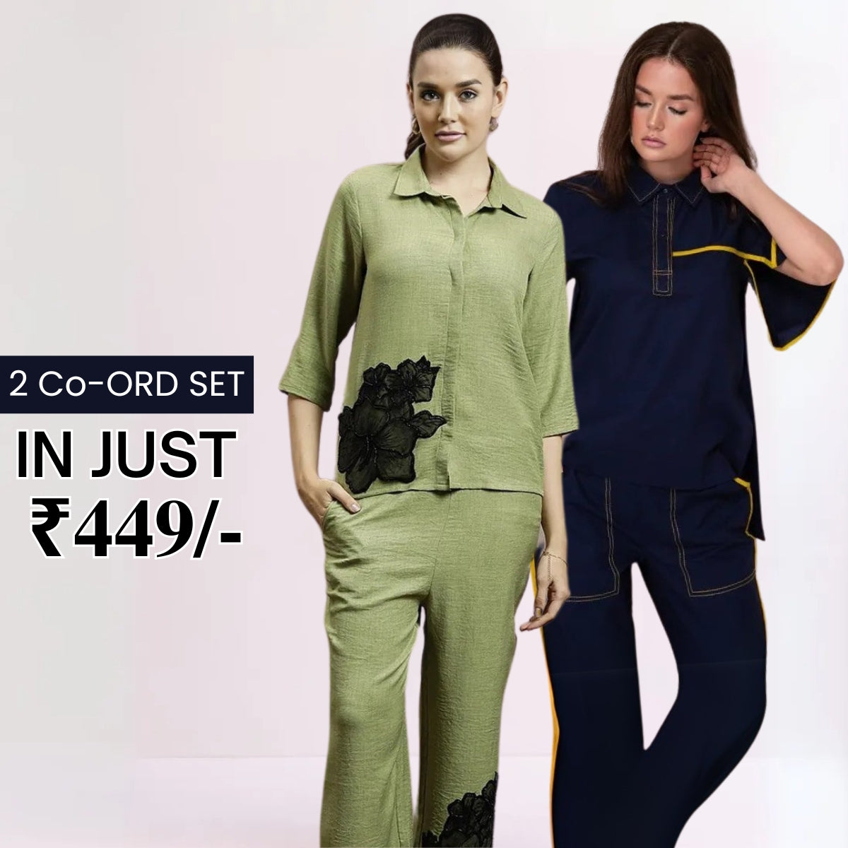 2-Pack Combo Double the Style with Our Co-Ord Set