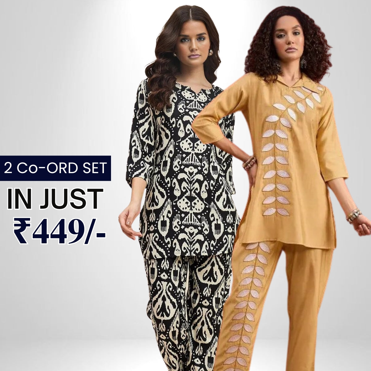 2-Pack Combo Double the Style with Our Co-Ord Set