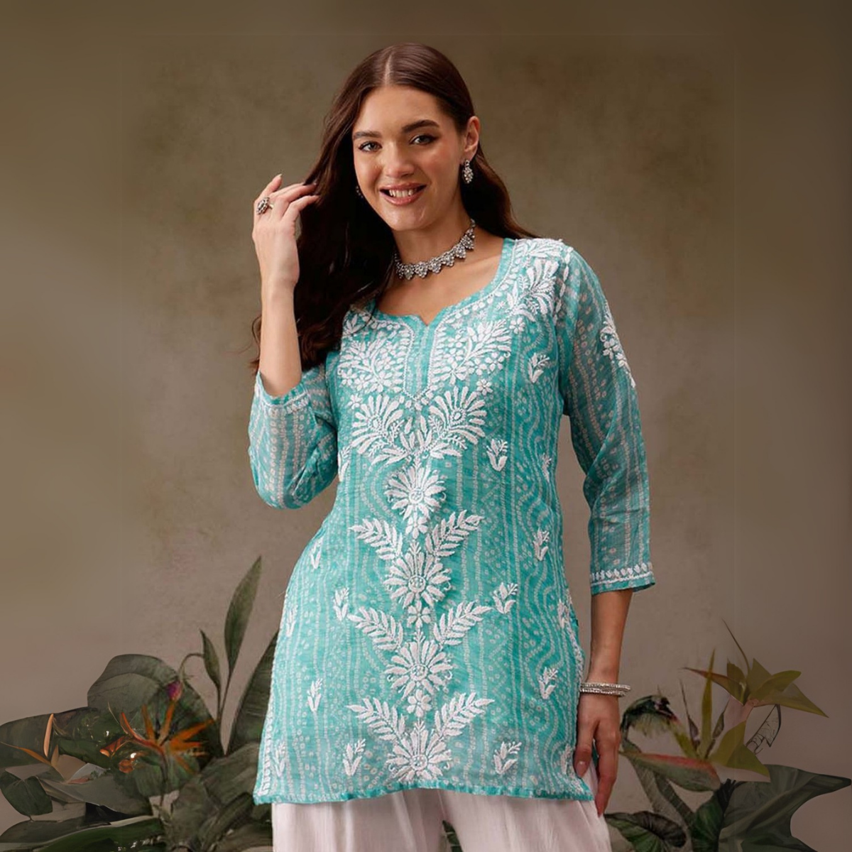 3 Combo Pack Cotton Short Kurtis | Summer Cotton Bliss | 3/4 Sleeve