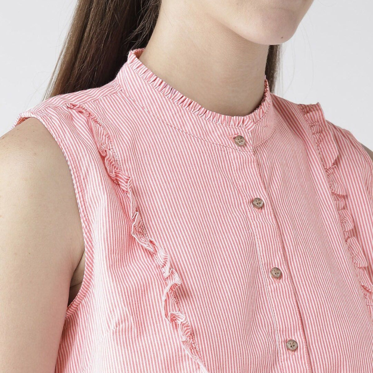 2 Combo Pack Printed Sleeveless Shirts for Every Occasion