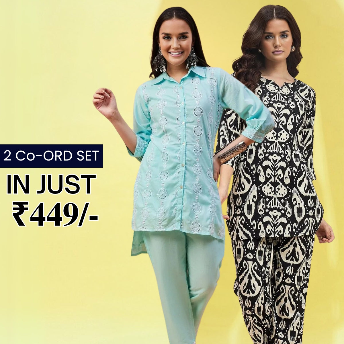 2-Pack Combo Double the Style with Our Co-Ord Set