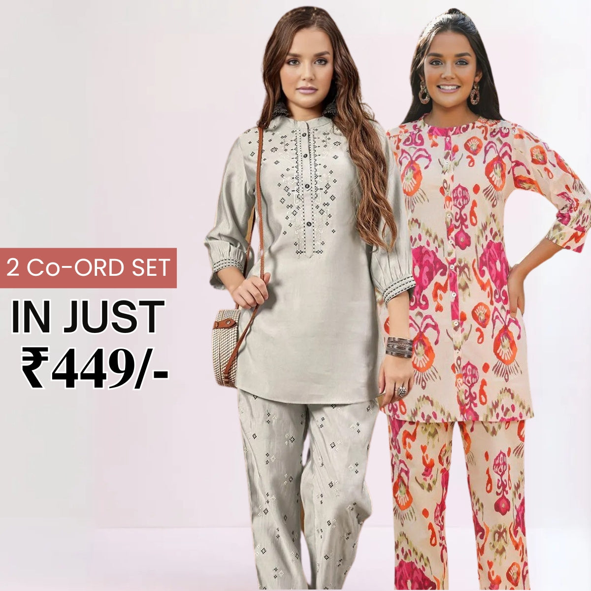 2-Pack Combo Double the Style with Our Co-Ord Set