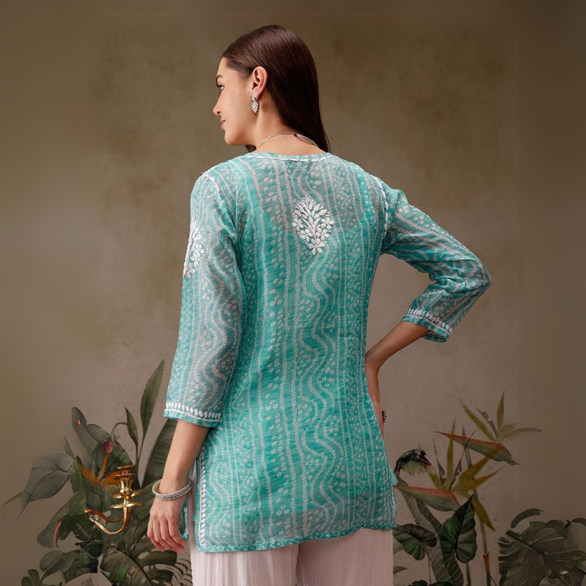4 Combo Pack Cotton Short Kurtis | Summer Cotton Bliss | 3/4 Sleeve