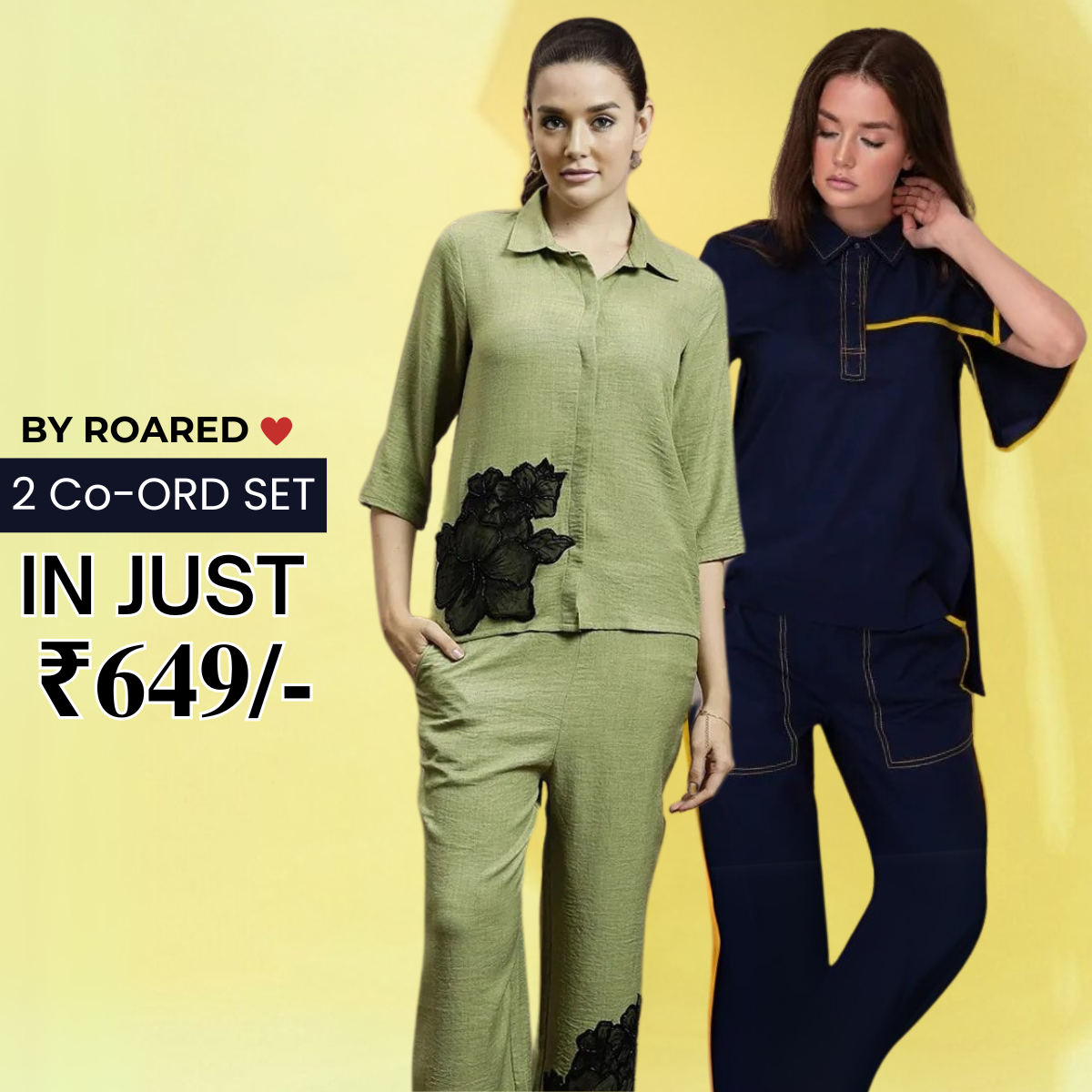 2-Pack Combo Double the Style with Our Co-Ord Set