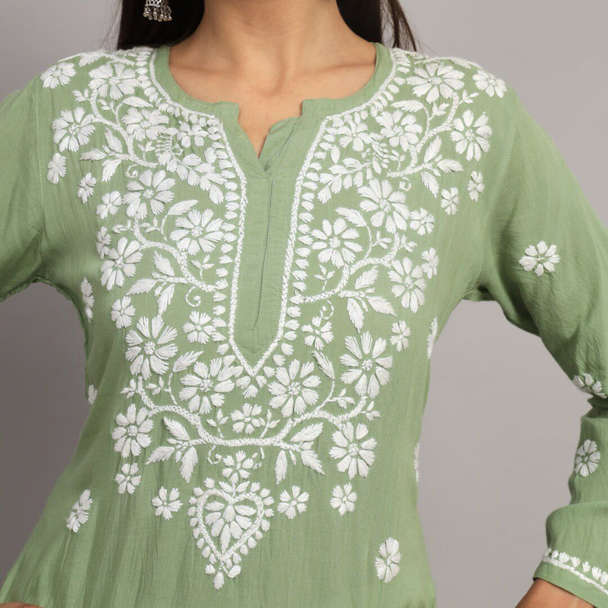 2-Pack Cotton Short Kurtis | Summer Cotton Bliss | 3/4 Sleeve