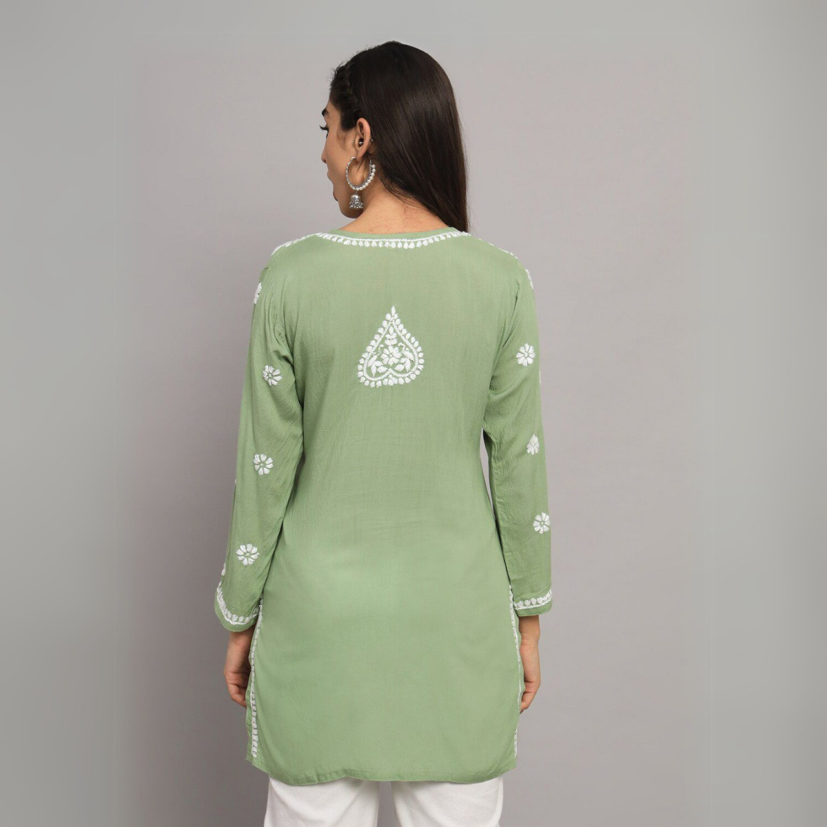 2-Pack Cotton Short Kurtis | Summer Cotton Bliss | 3/4 Sleeve