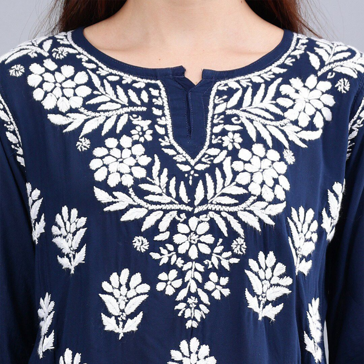 2-Pack Cotton Short Kurtis | Summer Cotton Bliss | 3/4 Sleeve
