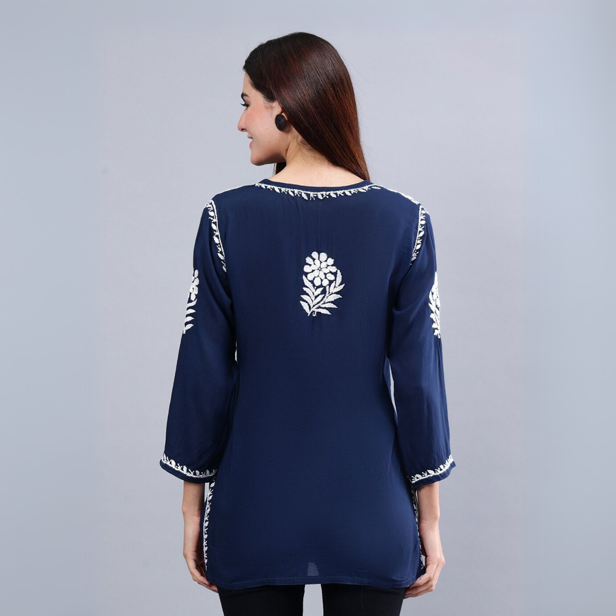 2-Pack Cotton Short Kurtis | Summer Cotton Bliss | 3/4 Sleeve