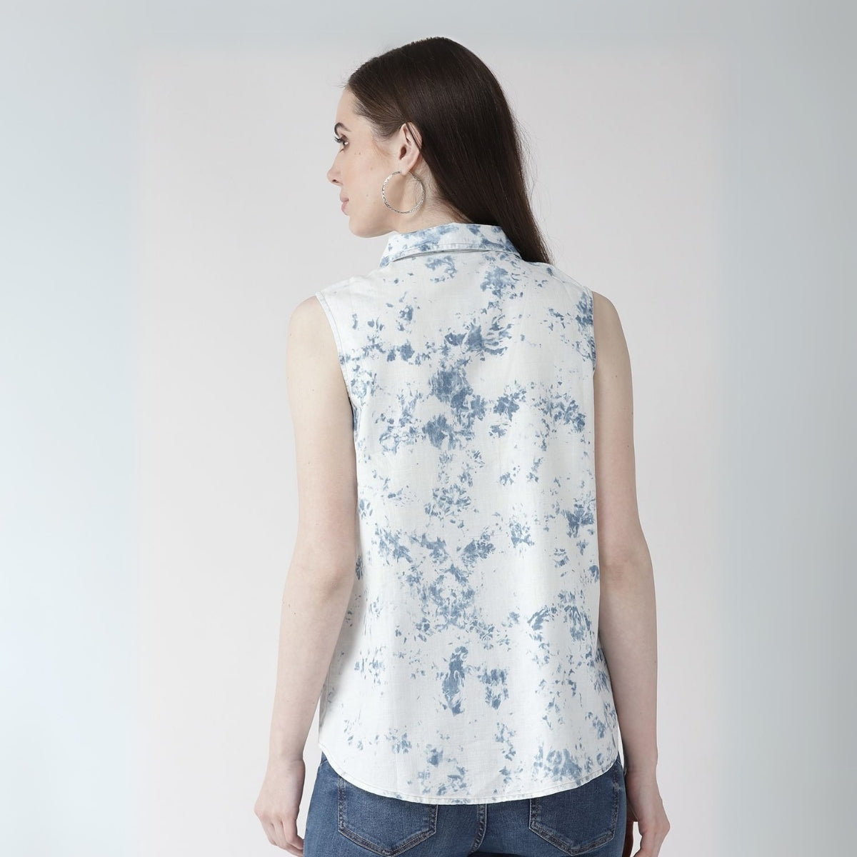 2 Combo Pack Printed Sleeveless Shirts for Every Occasion