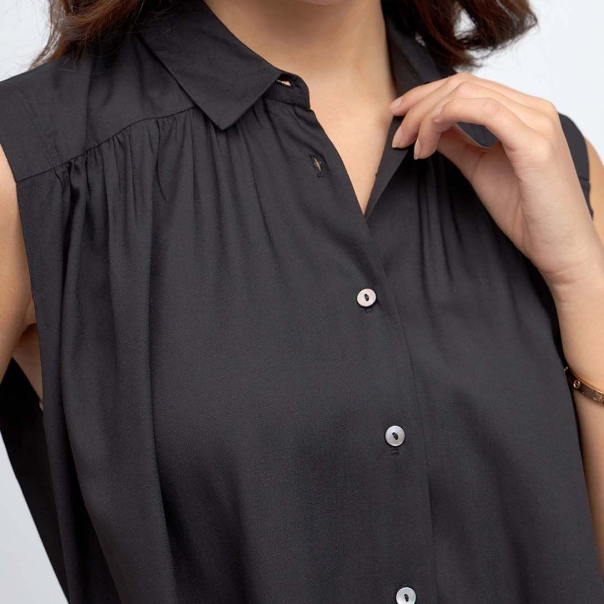 2 Combo Pack Printed Sleeveless Shirts for Every Occasion