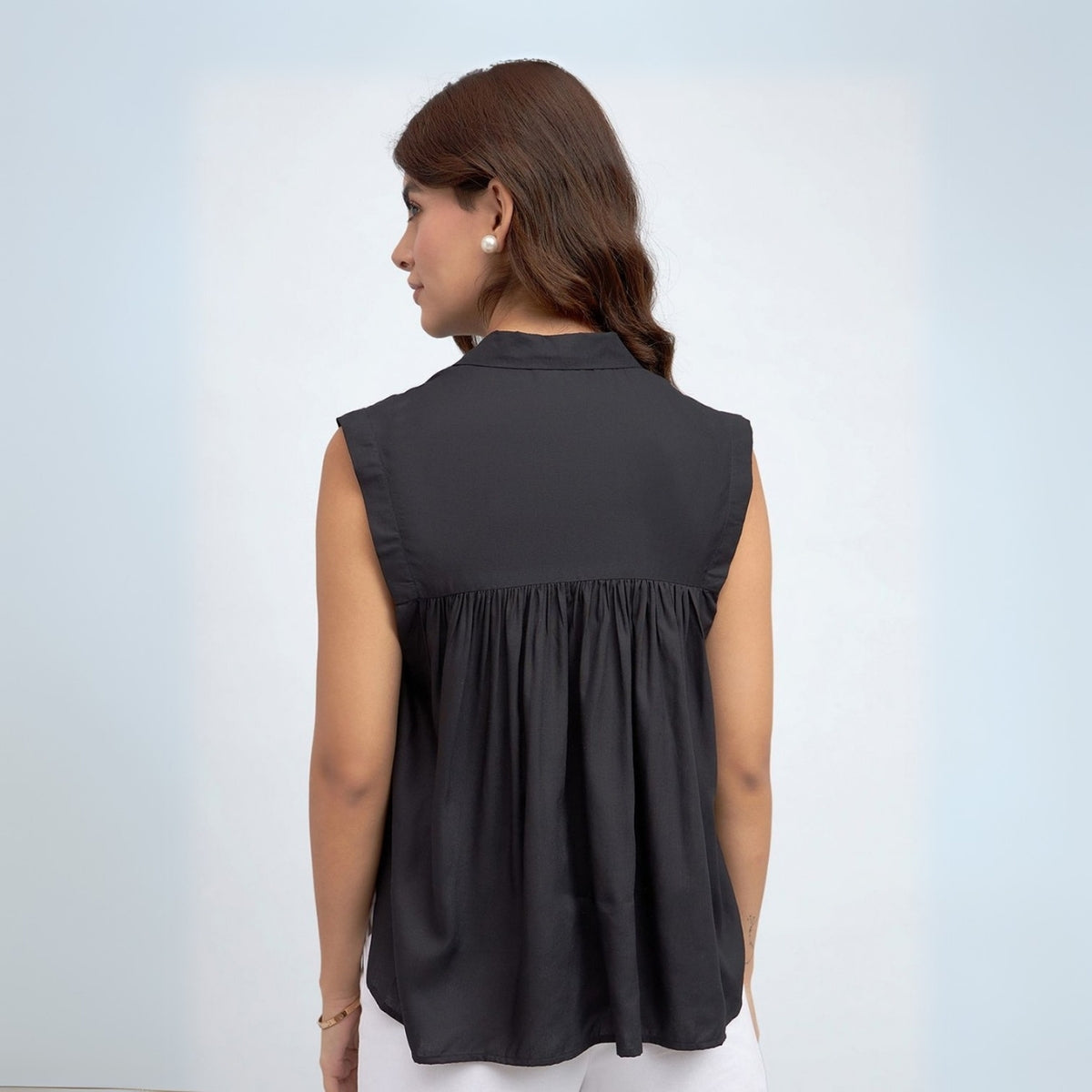 2 Combo Pack Printed Sleeveless Shirts for Every Occasion