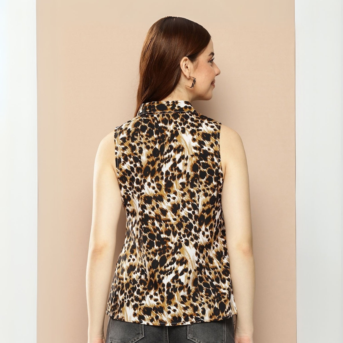 2 Combo Pack Printed Sleeveless Shirts for Every Occasion