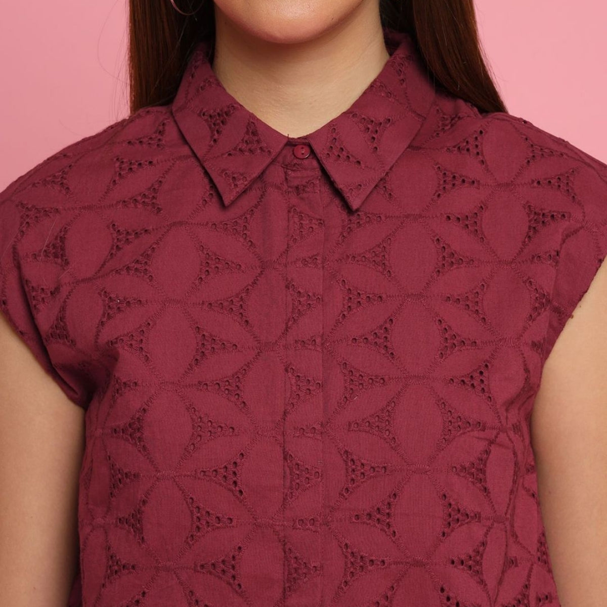 2 Combo Pack Printed Sleeveless Shirts for Every Occasion