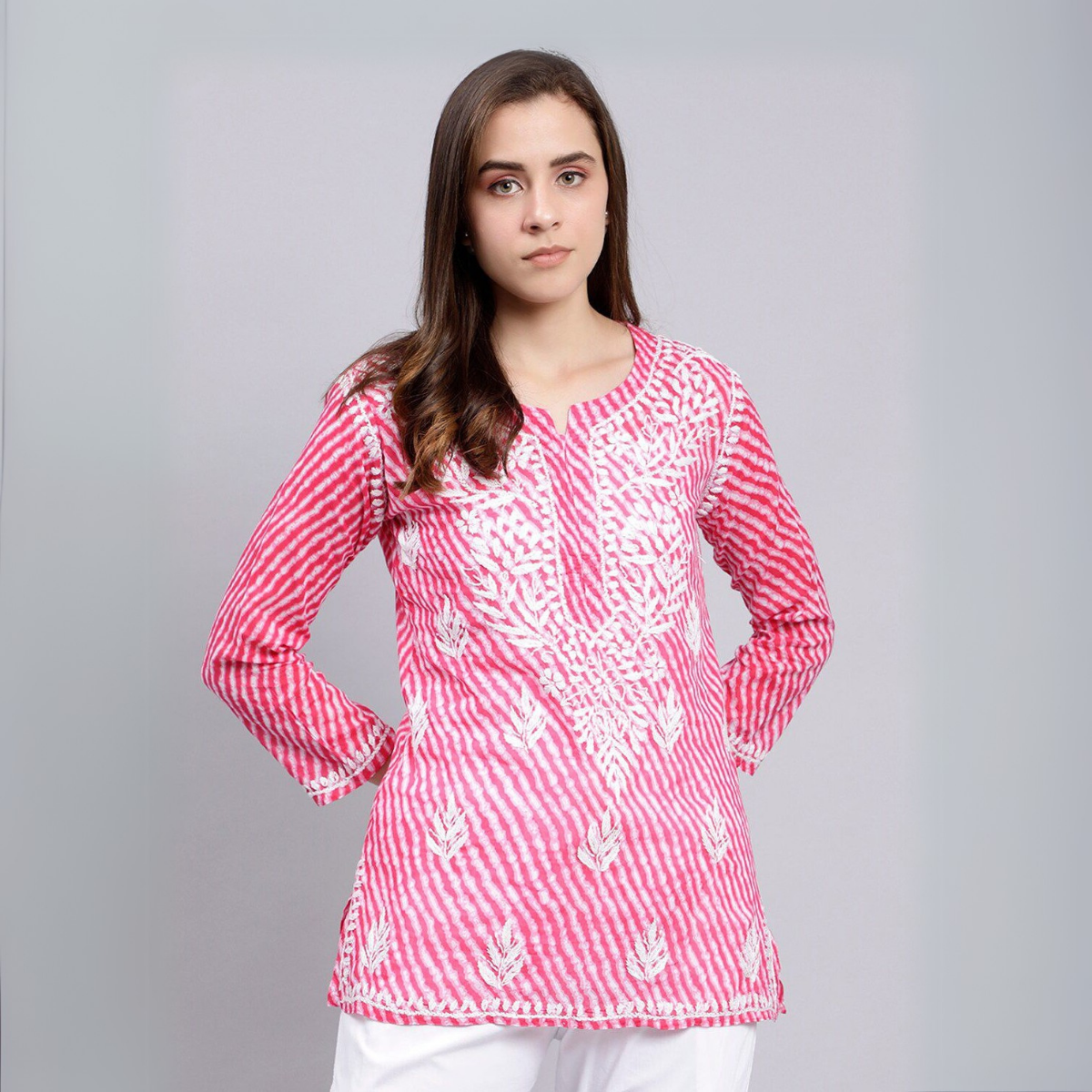 4 Combo Pack Cotton Short Kurtis | Summer Cotton Bliss | 3/4 Sleeve