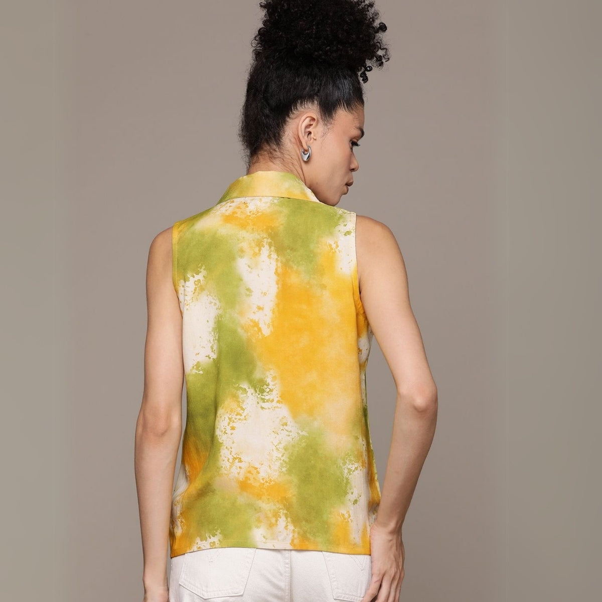 2 Combo Pack Printed Sleeveless Shirts for Every Occasion