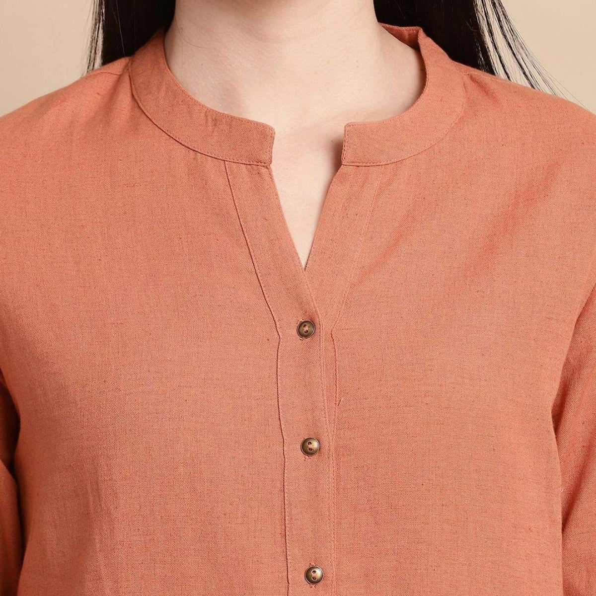 2-Pack Cotton Short Kurtis | Summer Cotton Bliss | 3/4 Sleeve