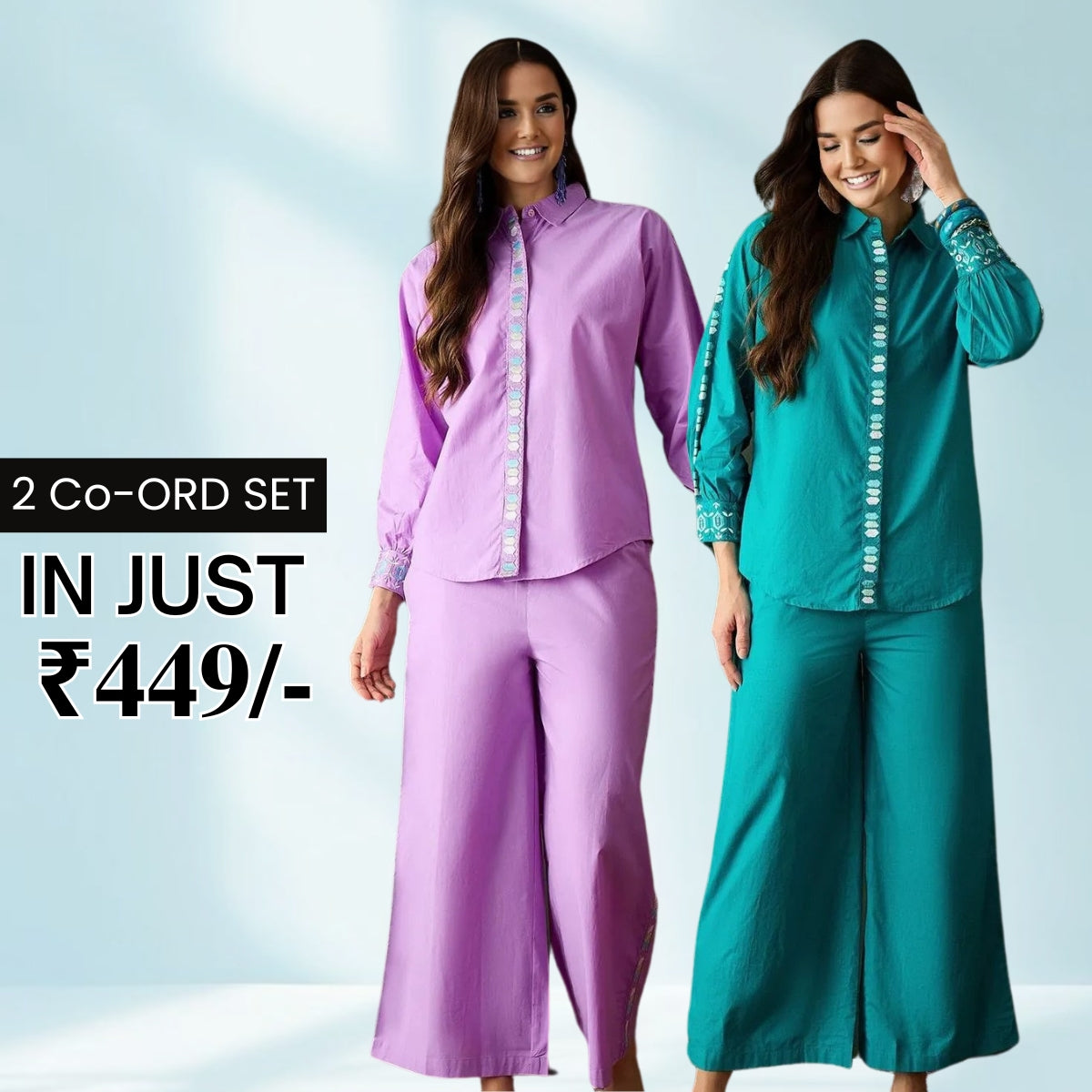 2-Pack Combo Double the Style with Our Co-Ord Set
