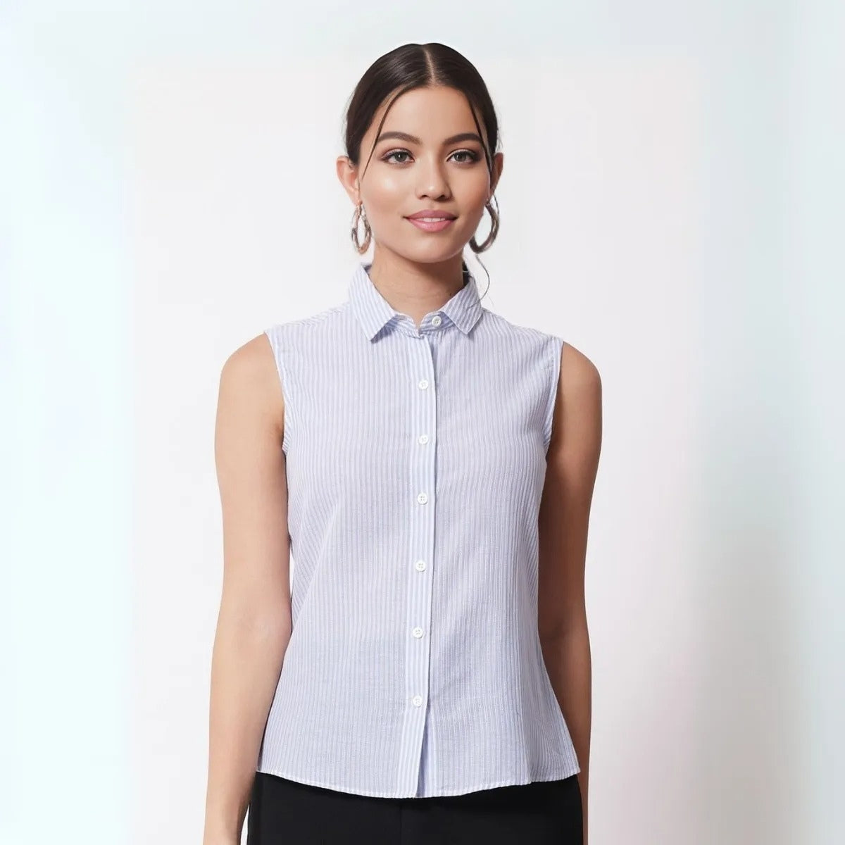 2 Combo Pack Printed Sleeveless Shirts for Every Occasion