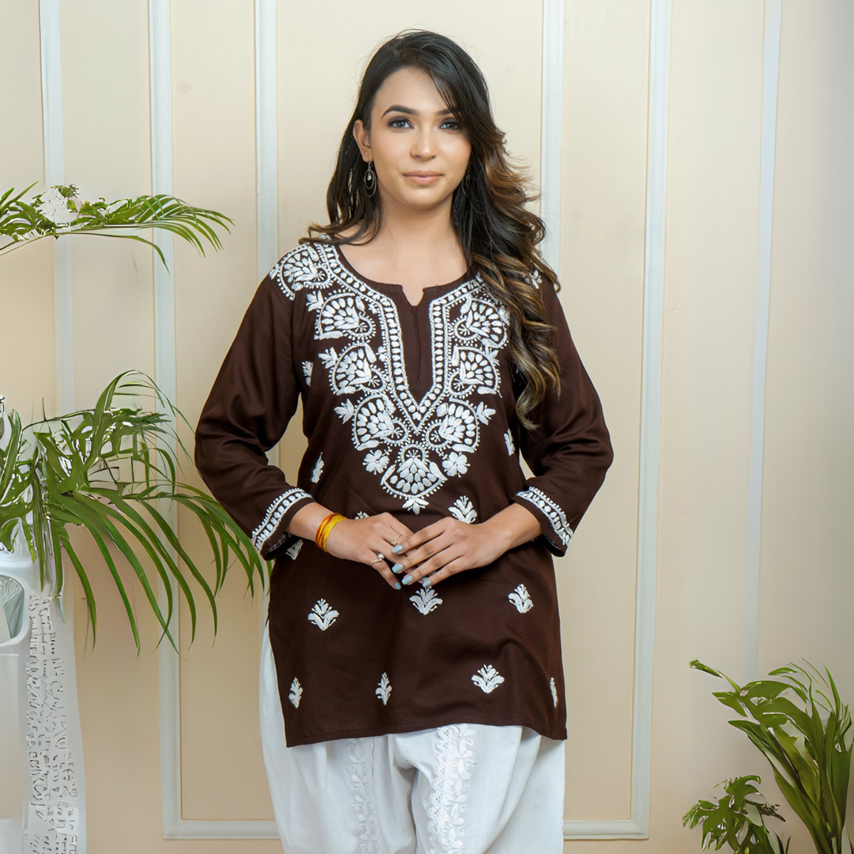 4 Combo Pack Cotton Short Kurtis | Summer Cotton Bliss | 3/4 Sleeve