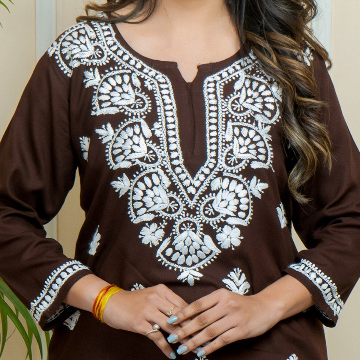 2-Pack Cotton Short Kurtis | Summer Cotton Bliss | 3/4 Sleeve