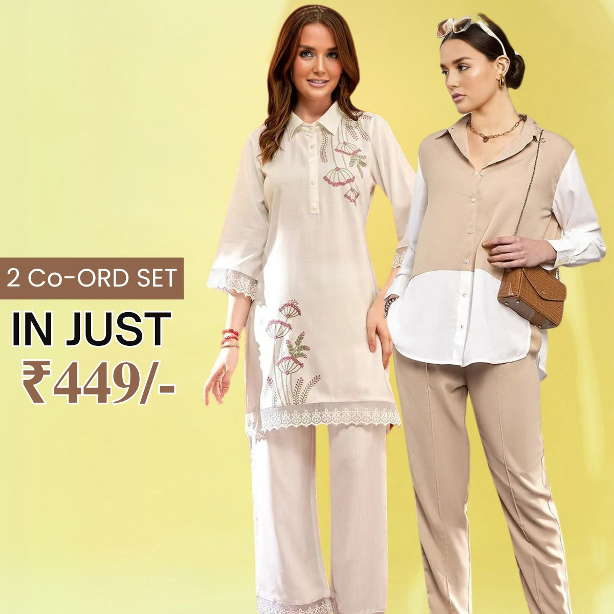 2-Pack Combo Double the Style with Our Co-Ord Set
