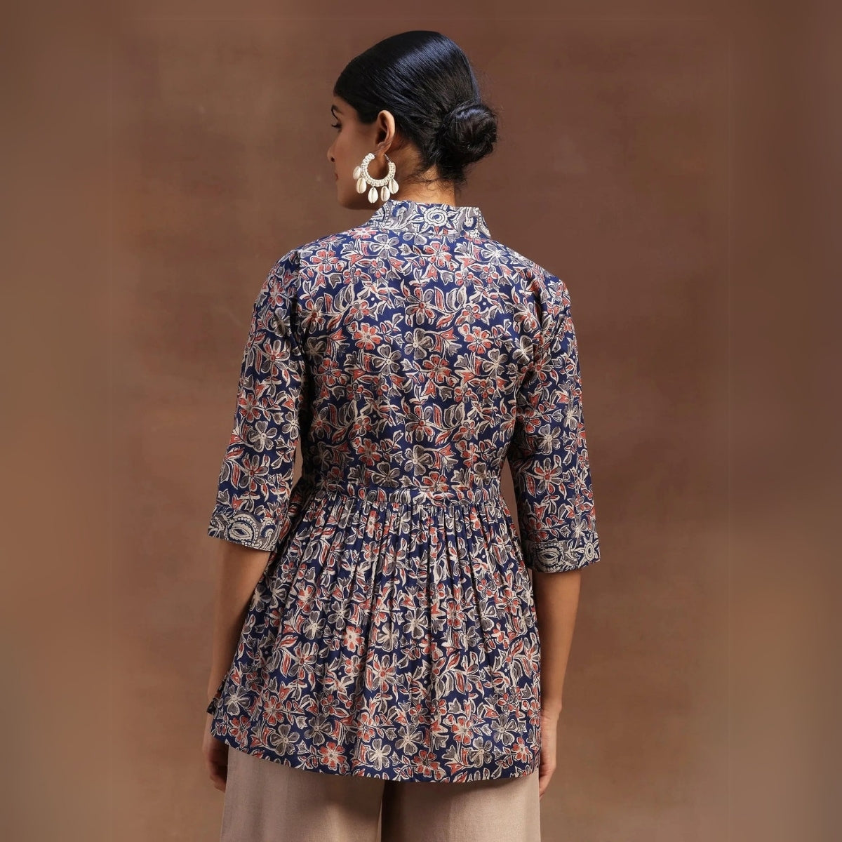 2-Pack Cotton Short Kurtis | Summer Cotton Bliss | 3/4 Sleeve