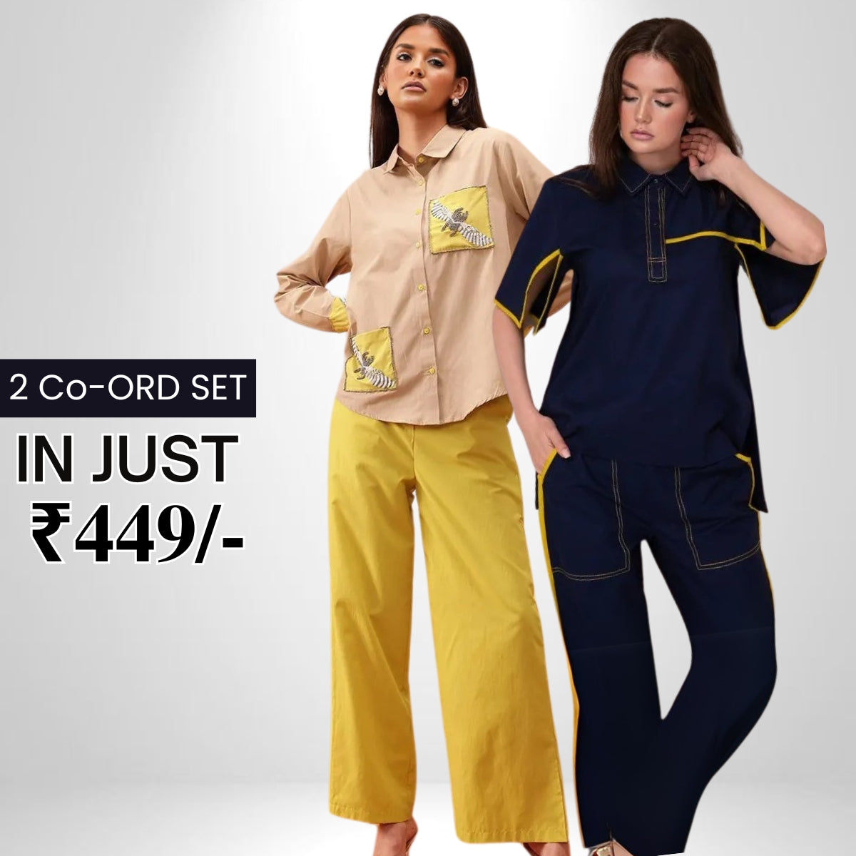 2-Pack Combo Double the Style with Our Co-Ord Set